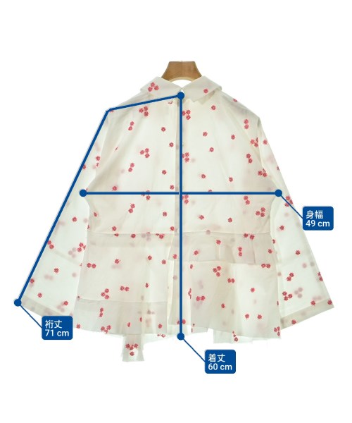 TAO（タオ）ブラウス 白 サイズ:F レディース/2200664661038