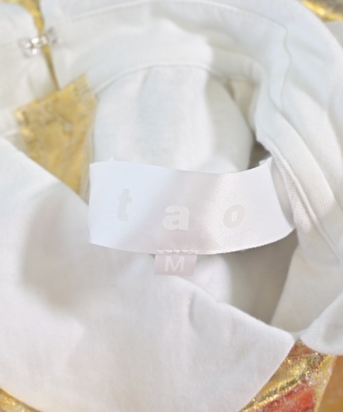 TAO（タオ）Tシャツ・カットソー ゴールド サイズ:M レディース/2200666171092