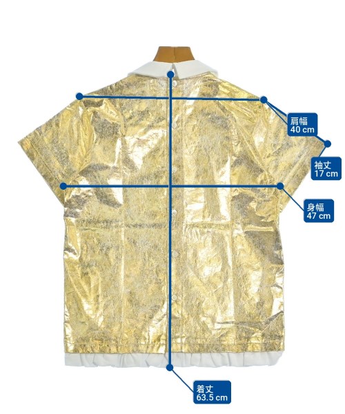 TAO（タオ）Tシャツ・カットソー ゴールド サイズ:M レディース/2200666171092