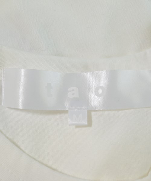 TAO（タオ）Tシャツ・カットソー 白 サイズ:M レディース/2200667781054