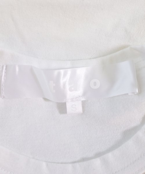 TAO（タオ）Tシャツ・カットソー 白 サイズ:S レディース/2200668210164