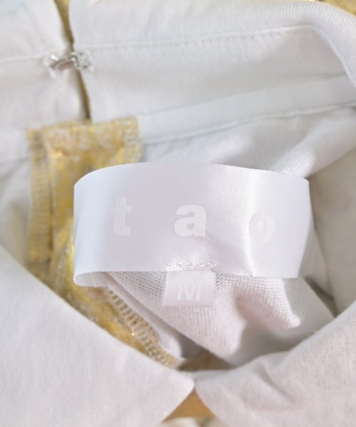 TAO（タオ）Tシャツ・カットソー ゴールド サイズ:M レディース/2200668280242