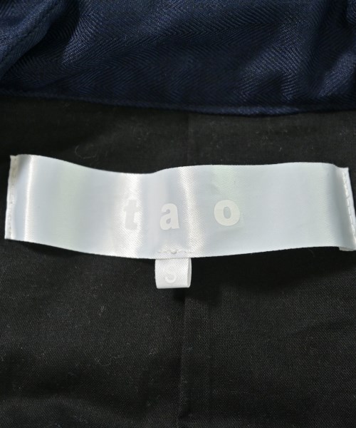 TAO（タオ）カジュアルジャケット 紺 サイズ:S レディース/2200668805018
