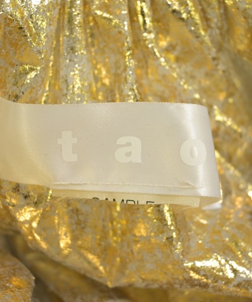 TAO（タオ）ロング・マキシ丈スカート ゴールド サイズ:-(L位) レディース/2200668946018