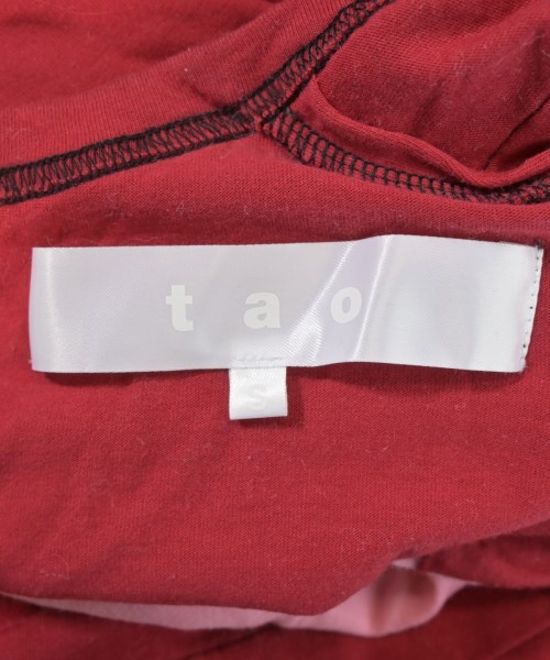 TAO（タオ）Tシャツ・カットソー 赤 サイズ:S レディース/2200668512084