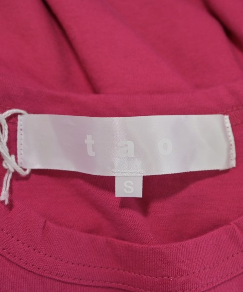 TAO（タオ）Tシャツ・カットソー ピンク サイズ:S レディース/2200669076028