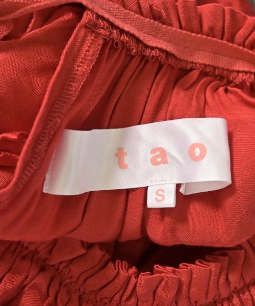 TAO（タオ）ワンピース 赤 サイズ:S レディース/2200670454228