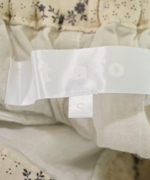 TAO（タオ）クロップドパンツ ベージュ サイズ:S レディース/2200731387076
