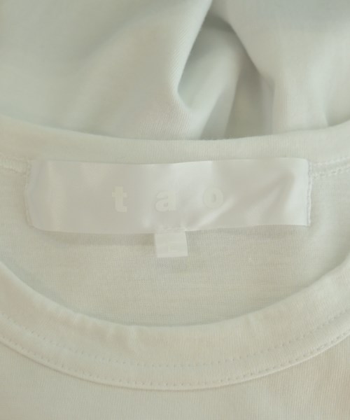 TAO（タオ）Tシャツ・カットソー 白 サイズ:L レディース/2200719528026