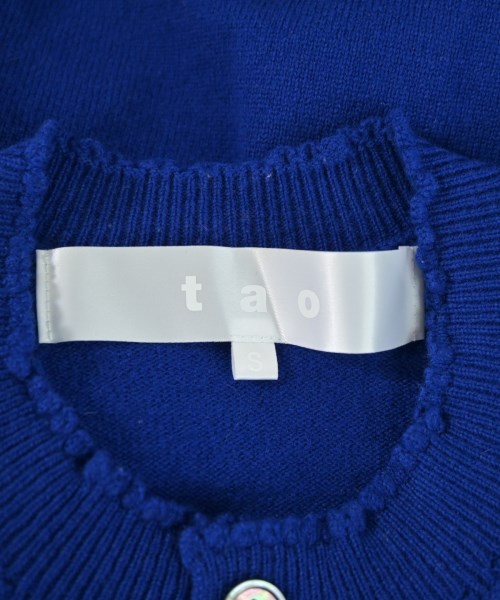 TAO（タオ）カーディガン 青 サイズ:S レディース/2200717240050