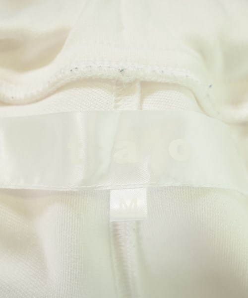 TAO（タオ）スウェットパンツ 白 サイズ:M レディース/2200719788154