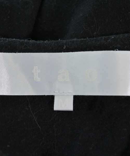 TAO（タオ）Tシャツ・カットソー 黒 サイズ:M レディース/2200725369040