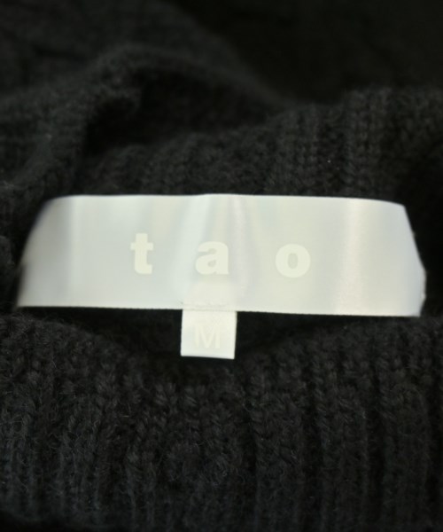TAO（タオ）ニット・セーター 黒 サイズ:M レディース/2200722784075