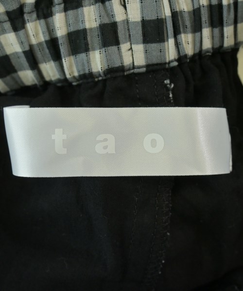 TAO（タオ）クロップドパンツ 黒 サイズ:-(M位) レディース/2200683627039