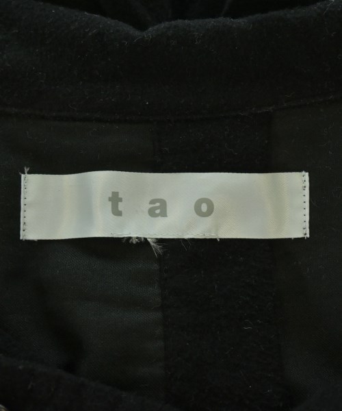 TAO（タオ）カジュアルジャケット 黒 サイズ:F レディース/2200687358014