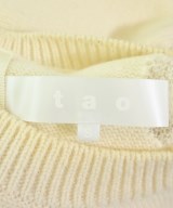 TAO（タオ）ニット・セーター 白 サイズ:S レディース/2200687650026