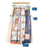 TAO（タオ）ひざ丈スカート 白 サイズ:-(L位) レディース/2200687650095