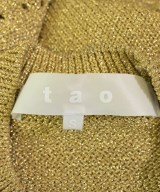 TAO（タオ）ニット・セーター ゴールド サイズ:S レディース/2200687650118