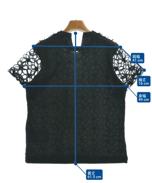 TAO（タオ）Tシャツ・カットソー 黒 サイズ:S レディース/2200684104119