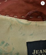 JEAN'S PAUL GAULTIER（ジーンズポールゴルチェ）ライダース 赤 サイズ:50(XL位) メンズ/2200651969017