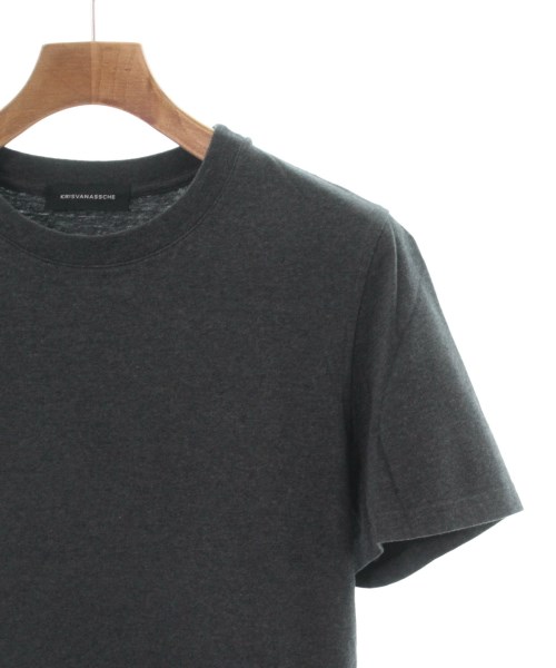 KRIS VAN ASSCHE Tシャツ・カットソー S グレーx黒系 | www 