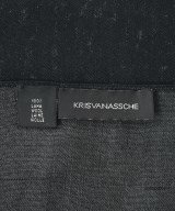 KRIS VAN ASSCHE（クリスヴァンアッシュ）ストール 黒 サイズ:- メンズ/2200642253309