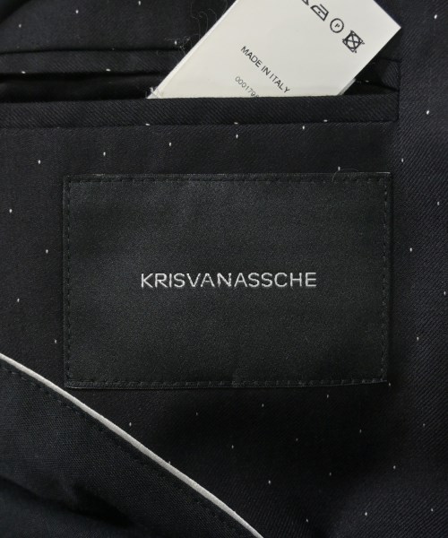 KRIS VAN ASSCHE（クリスヴァンアッシュ）テーラードジャケット 黒 サイズ:46(M位) メンズ/2200642567017