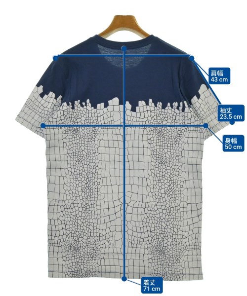 KRIS VAN ASSCHE（クリスヴァンアッシュ）Tシャツ・カットソー 白 サイズ:L メンズ/2200632652143