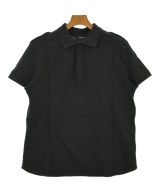 KRIS VAN ASSCHE（クリスヴァンアッシュ）ポロシャツ 黒 サイズ:L メンズ/2200632652228