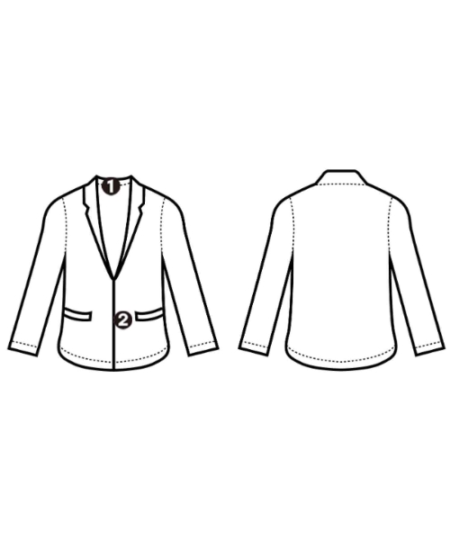 KRIS VAN ASSCHE（クリスヴァンアッシュ）テーラードジャケット 黒 サイズ:44(S位) メンズ/2200631956013