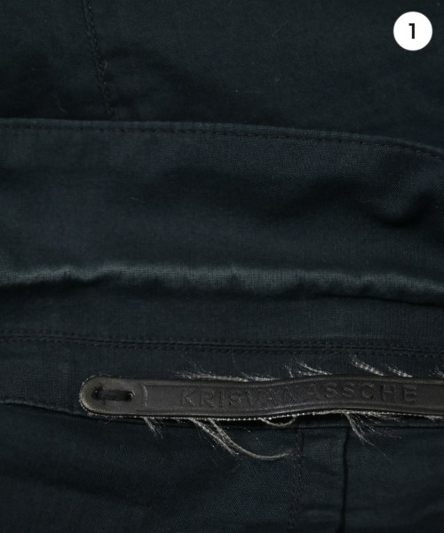 KRIS VAN ASSCHE（クリスヴァンアッシュ）テーラードジャケット 黒 サイズ:44(S位) メンズ/2200631956013