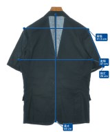 KRIS VAN ASSCHE（クリスヴァンアッシュ）テーラードジャケット 黒 サイズ:44(S位) メンズ/2200631956013