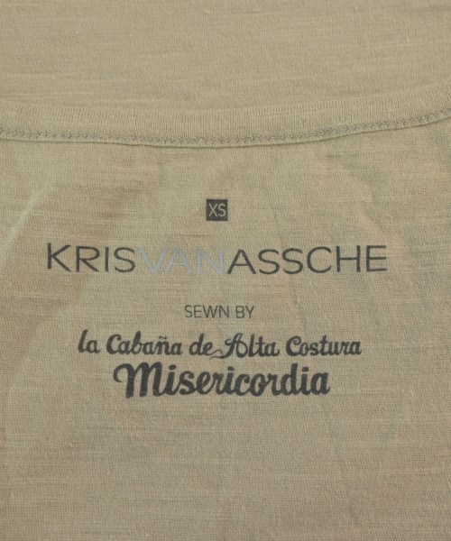 KRIS VAN ASSCHE（クリスヴァンアッシュ）タンクトップ カーキ サイズ:XS メンズ/2200630854044