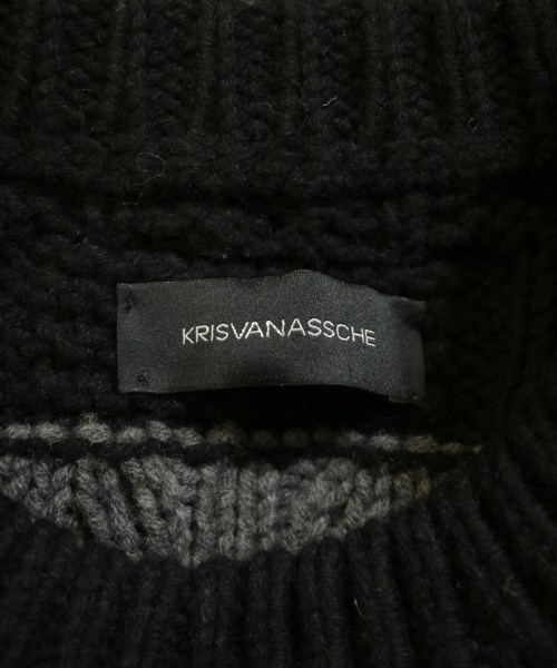 KRIS VAN ASSCHE（クリスヴァンアッシュ）ニット・セーター グレー サイズ:XS メンズ/2200614045222
