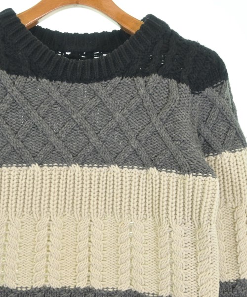 KRIS VAN ASSCHE（クリスヴァンアッシュ）ニット・セーター グレー サイズ:XS メンズ/2200614045222