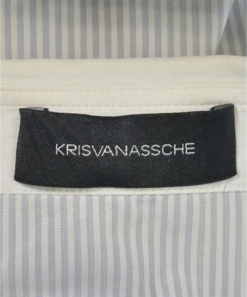 KRIS VAN ASSCHE（クリスヴァンアッシュ）カジュアルシャツ グレー サイズ:46(M位) メンズ/2200610355721