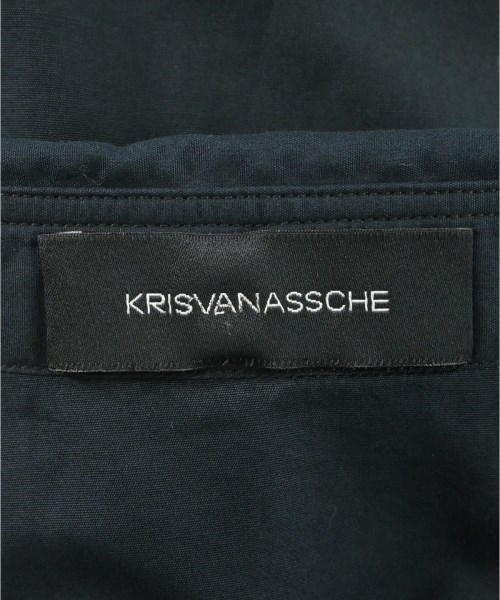 KRIS VAN ASSCHE（クリスヴァンアッシュ）カジュアルシャツ 紺 サイズ:46(M位) メンズ/2200609980958