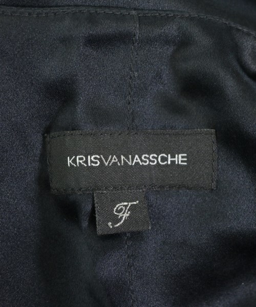 KRIS VAN ASSCHE（クリスヴァンアッシュ）ベスト 黒 サイズ:36(XS位) レディース/2200680601360
