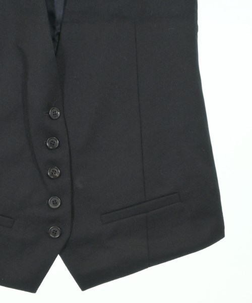 KRIS VAN ASSCHE（クリスヴァンアッシュ）ベスト 黒 サイズ:36(XS位) レディース/2200680601360