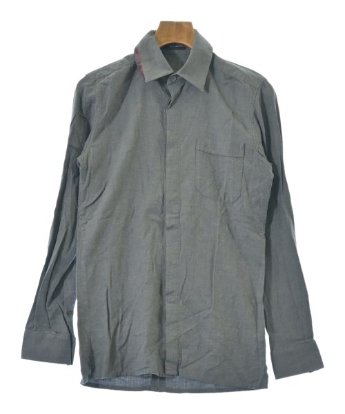 KRIS VAN ASSCHE(クリスヴァンアッシュ)カジュアルシャツ グレー サイズ:44(S位)/2200651806084