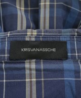 KRIS VAN ASSCHE（クリスヴァンアッシュ）カジュアルシャツ 青 サイズ:44(S位) メンズ/2200714730042