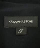 KRIS VAN ASSCHE（クリスヴァンアッシュ）ワンピース 黒 サイズ:34(XXS位) レディース/2200718303068