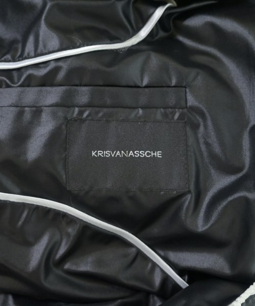 KRIS VAN ASSCHE（クリスヴァンアッシュ）ダウンジャケット/ダウンベスト 黒 サイズ:46(M位) メンズ/2200703598028
