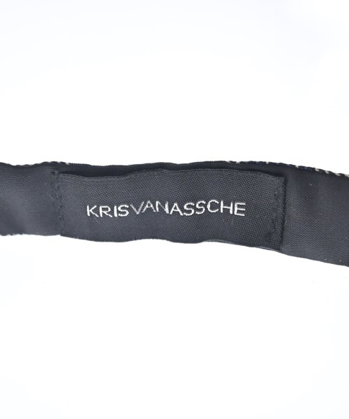 KRIS VAN ASSCHE（クリスヴァンアッシュ）ネクタイ 紺 サイズ:- メンズ/2200704687288