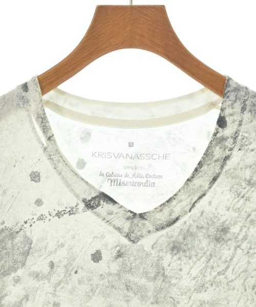 KRIS VAN ASSCHE（クリスヴァンアッシュ）Tシャツ・カットソー 白 サイズ:S メンズ/2200709140047