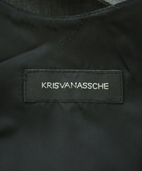 KRIS VAN ASSCHE（クリスヴァンアッシュ）カジュアルシャツ グレー サイズ:-(XS位) メンズ/2200662668015
