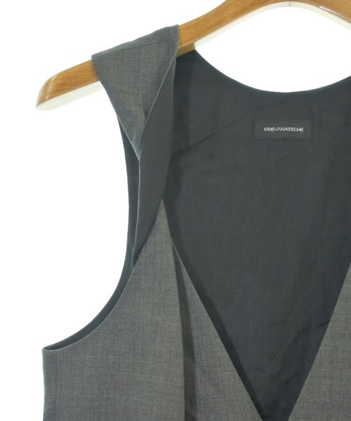 KRIS VAN ASSCHE（クリスヴァンアッシュ）カジュアルシャツ グレー サイズ:-(XS位) メンズ/2200662668015