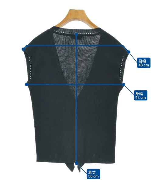 KRIS VAN ASSCHE（クリスヴァンアッシュ）ベスト 黒 サイズ:XS メンズ/2200663321018