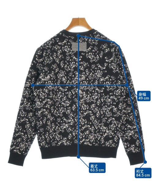 KRIS VAN ASSCHE（クリスヴァンアッシュ）ニット・セーター 黒 サイズ:S メンズ/2200664860042