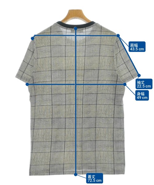 KRIS VAN ASSCHE（クリスヴァンアッシュ）Tシャツ・カットソー 黒 サイズ:L メンズ/2200734732040